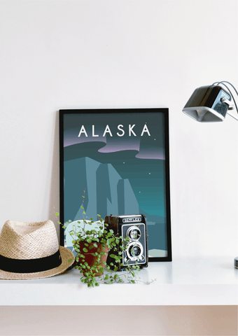 Alaska Travel Print