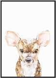 Deer Woodland Print