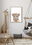 Lion Cub Safari Print