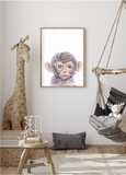 Monkey Safari Print