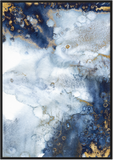 Blue Abstract Marble