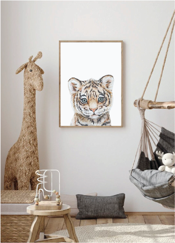 Tiger Cub Safari Print