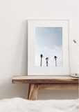 Scenic Palm Tree Print