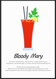 Bloody Mary Cocktail Print - Printy