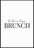 Bottomless Brunch Print - Printy