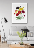 Bright Flower Bunch Print - Printy