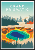 Grand Prismatic Spring National Park - Printy