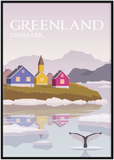 Greenland Denmark Travel Print