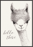 Hello There Llama Print - Printy