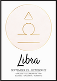 Libra Zodiac Symbol Print - Printy