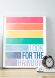 Look for the Rainbow Poster