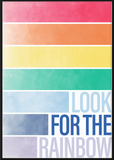 Look for the Rainbow Poster