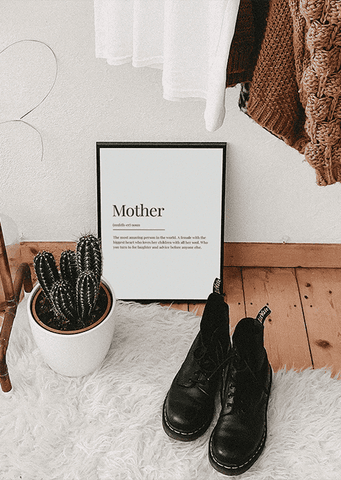 Mother Definition Print - Printy
