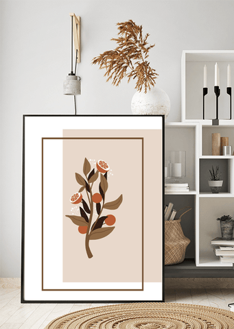 Orange Tree Print - Printy