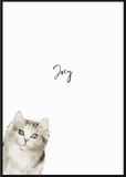 Personalised Ragamuffin Cat Print - Printy