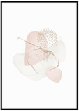 Pink and White Abstract Set of 3