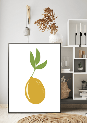 Solo Lemon Print - Printy