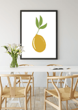 Solo Lemon Print - Printy