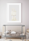 Sweet Bunny Nursery Print - Printy