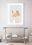 Sweet Fox Nursery Print - Printy