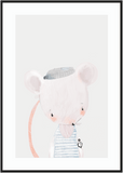 Sweet Mouse Nursery Print - Printy