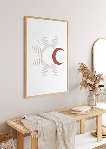 The Sun and The Moon Poster