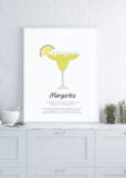 Margarita Cocktail Print - Printy