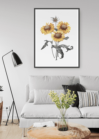 Sunflower Print - Printy