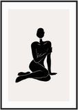 Abstract Woman Sitting